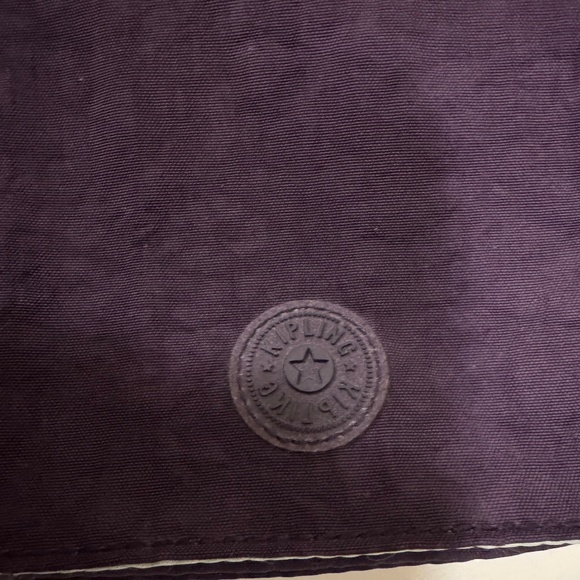 Kipling Small Beautiful Eggplant Purple Crossbody Bag - Picture 3 of 9